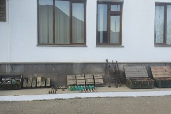 Xocavənddə silah-sursat tapıldı 