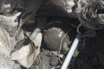 Goranboyda fermada 2 qumbara və xeyli sursat aşkarlandı 
