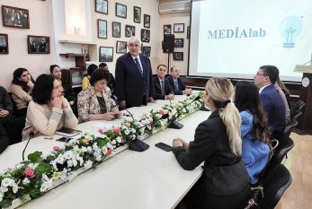 MEDİA Agentliyi ilə Azərbaycan Dillər Universiteti arasında görüş keçirildi- FOTO