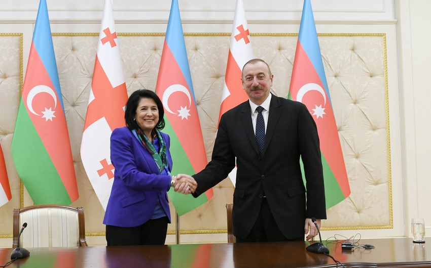 Prezident Salome Zurabişvili Azərbaycan liderini təbrik etdi 