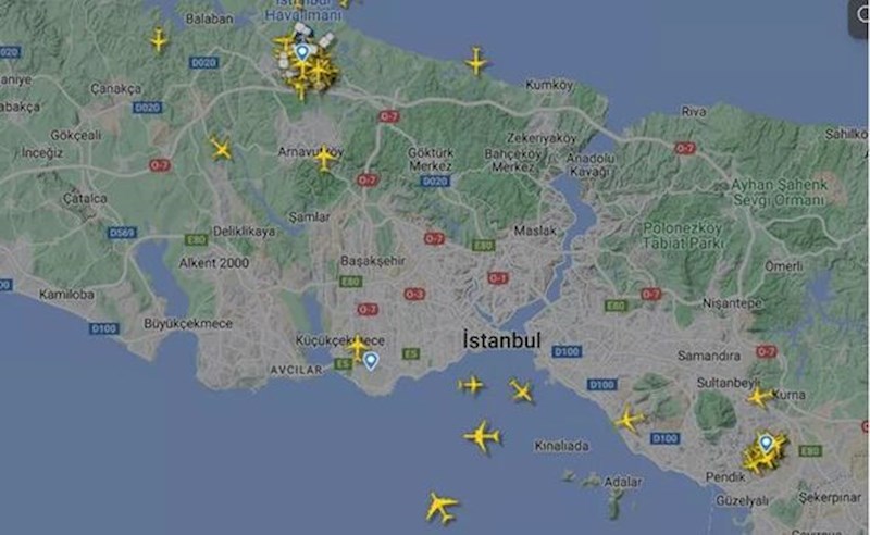 İstanbulda partlayış: Hava limanında uçuşlar müvəqqəti dayandırıldı — FOTO