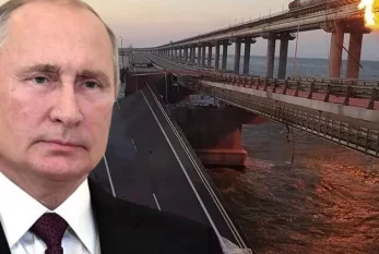 Putin hücumdan sonra təmir edilən Krım körpüsünə baş çəkdi 