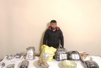 İrandan Azərbaycana 42 kiloqram narkotik keçirmək istədi 