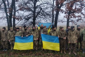 Ukrayna 64 hərbçini əsirlikdən qaytarıb 