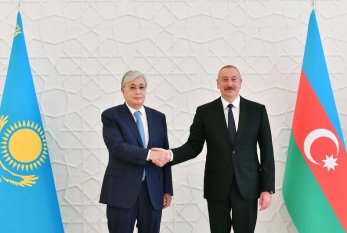 Qazaxıstan Prezidenti İlham Əliyevi TƏBRİK ETDİ