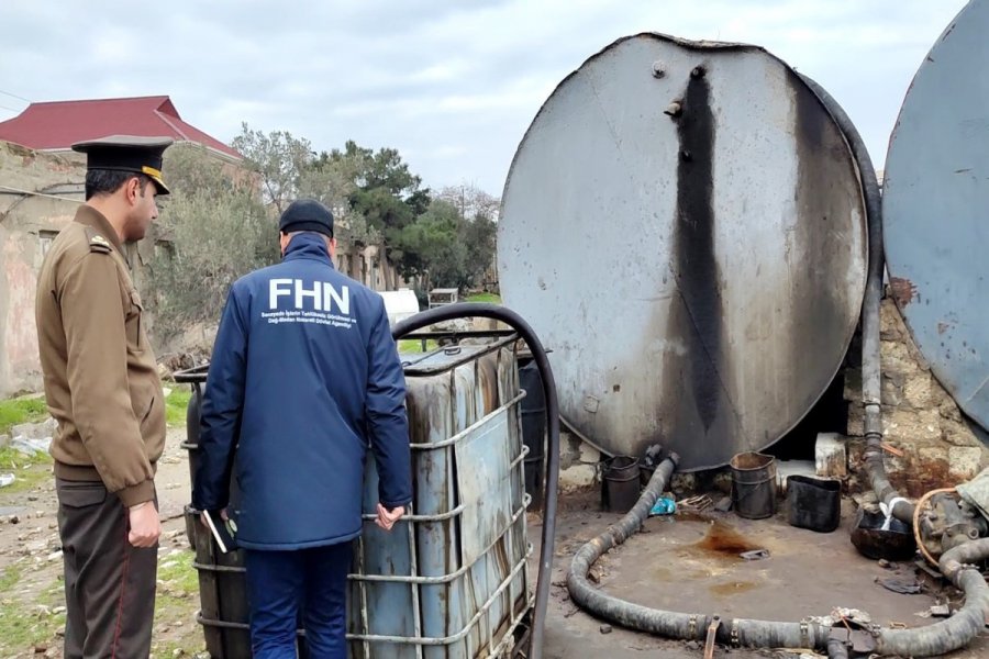 FHN qanunsuz neft məhsulları satışının qarşısını aldı 
