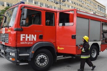 FHN: Ötən gün 21 yanğına çıxış olub, 3 nəfər xilas edilib 