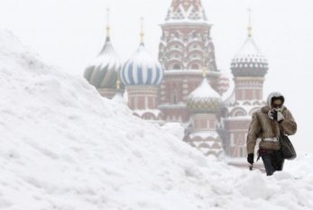 Moskvada yanvarın 6-dan etibarən əsrin ən soyuq beş günü gözlənilir 