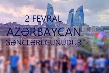 Bu gün Azərbaycanda Gənclər Günüdür 