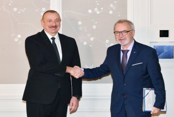 Dövlət başçısı Münxendə Avropa İnvestisiya Bankının prezidenti ilə görüşüb 