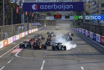 "Formula 1" Azərbaycan Qran Prisini 60 milyona yaxın azarkeş izləyib 