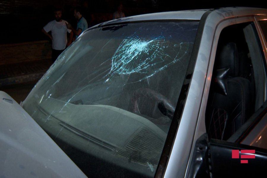 Bakıda yol qəzası zamanı bir nəfər xəsarət alıb 