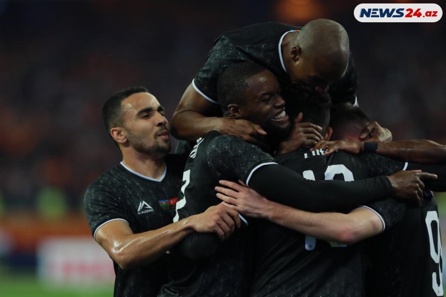 “Qarabağ” – “Qalatasaray” görüşündən FOTOLAR