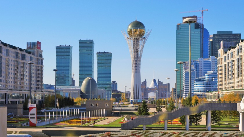 Astanada Heydər Əliyev küçəsinin açılışı oldu 