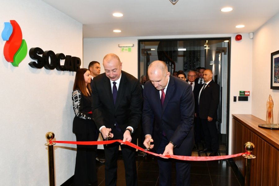 SOCAR-ın Bolqarıstandakı ofisinin açılışı oldu – FOTOLAR