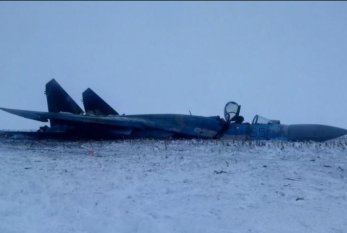 Rusiyanın Su-25 təyyarəsi vuruldu 