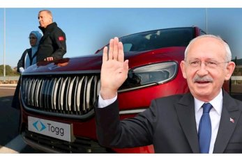 Kılıçdaroğluya da "Togg" bağışlayarsınız? — Ərdoğan: Pulunu verər, alar