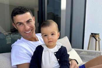 Ronaldo qızını belə təbrik etdi – FOTO