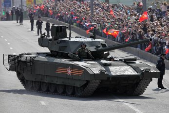 Rusiya ən müasir tankını müharibəyə göndərdi 