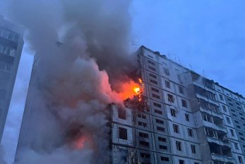 Rusiya ordusu Ukraynada binaları vurdu: 8 nəfər həyatını itirdi 