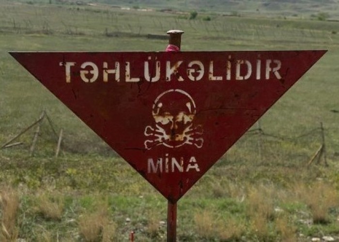 Lənkəranda çimərlik ərazisində mina TAPILDI