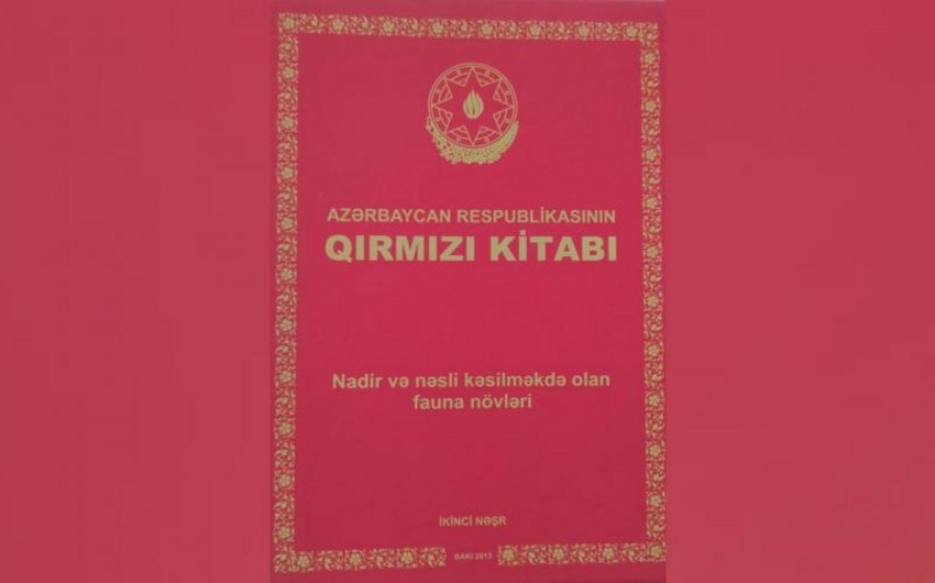 "Qırmızı Kitab"ın lll nəşri tam hazırdır 