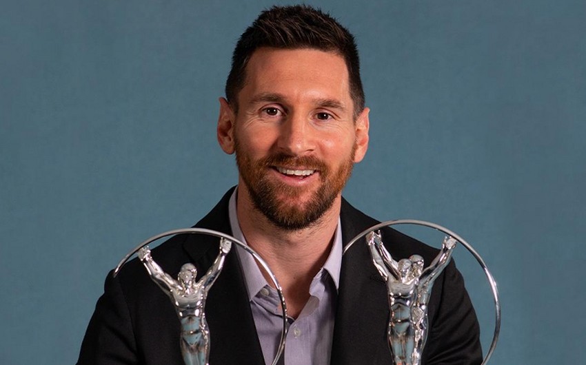 Lionel Messi bir ildə iki “Laureus” mükafatı qazanan ilk futbolçu OLDU