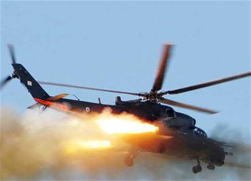 Krımda Rusiyanın hərbi helikopteri qəzaya uğradı 