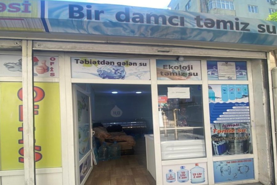 “Bir damcı” su emalı müəssisəsində yoxlama - Nöqsanlar aşkarlandı