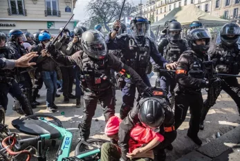 Fransada 1 May nümayişləri: 406 polis yaralandı