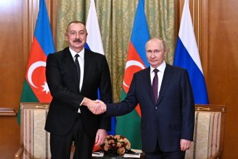 Vladimir Putin Azərbaycan Prezidentini TƏBRİK ETDİ