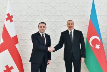 Prezident İlham Əliyev İrakli Qaribaşvilini təbrik etdi 