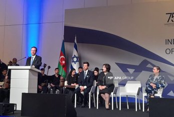İsrail prezidenti: Tərəfdaşlıq üzərində yaxından işləməyə davam edəcəyik 