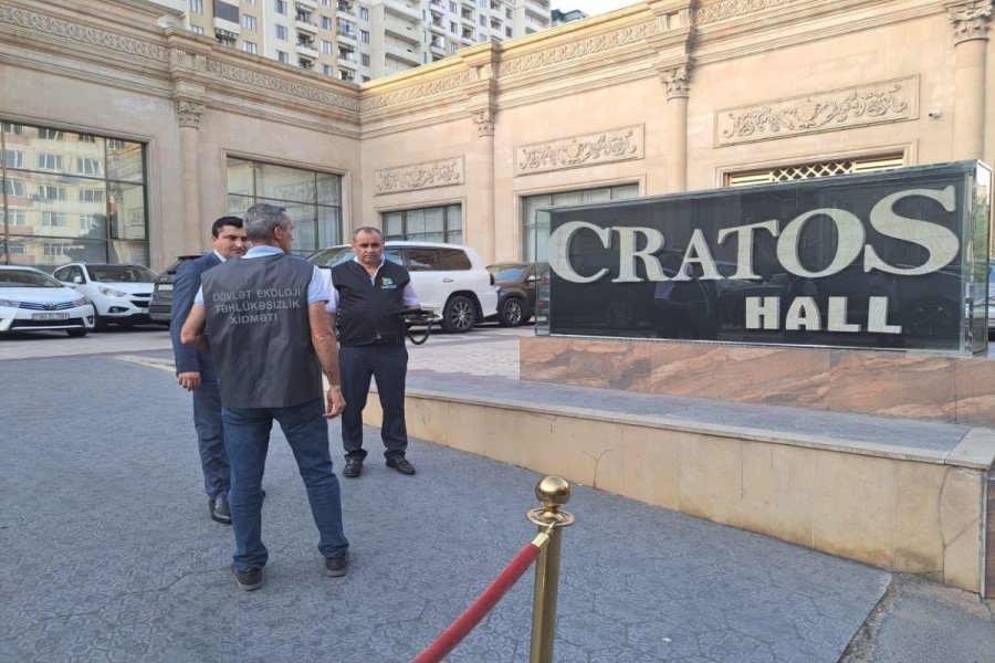 "Cratos Hall" restoranının rəhbərliyi cərimələndi