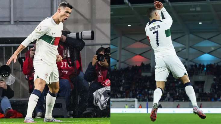 Ronaldo məşhur qol sevincinin tarixindən danışdı - İlk dəfə bu zaman...