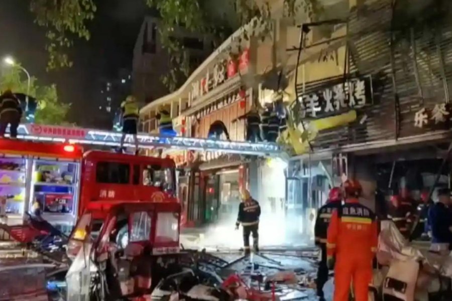 Çində restoran partladı - 31 ölü