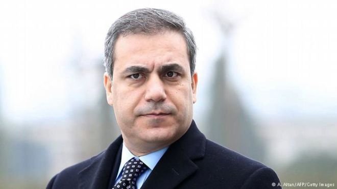 Hakan Fidan Monteneqroya gedir 