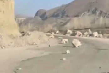 İranda qaya uçqunu oldu, 4 nəfər öldü