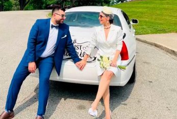 Azərbaycanlı aparıcı ABŞ-də evləndi - FOTO