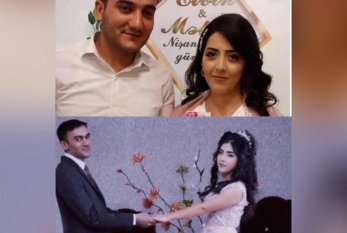 Şəhid qardaşının nişanlısı ilə evləndi - Toy görüntüləri