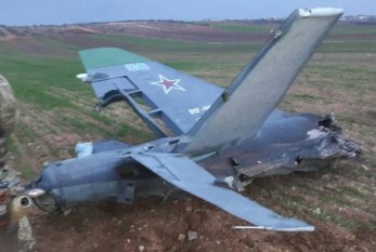 Rusiyaya məxsus Su-25 vuruldu 
