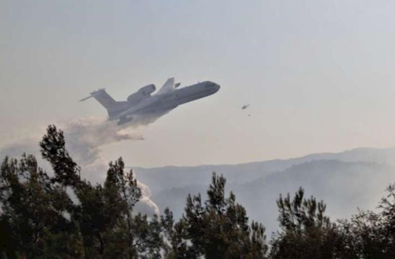 Türkiyədə meşə yanğınları: Helikopter və təyyarələr cəlb edildi