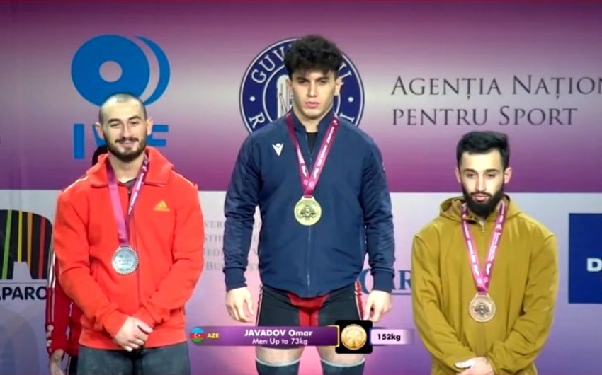 Ömər Cavadov qızıl medal qazandı - FOTO