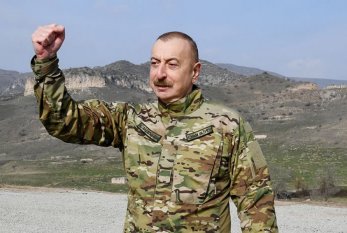 İlham Əliyev: Ordumuz üç il bundan əvvəlki ordudan daha güclüdür