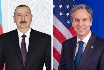 Azərbaycan Prezidenti və ABŞ Dövlət katibinin telefon danışığı oldu