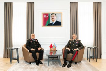 Vilayət Eyvazov Türkiyənin ordu generalını qəbul etdi – FOTO