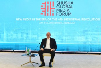 "Şuşa Qlobal Media Forumu ölkəmiz və Qarabağ bölgəsi üçün çox möhtəşəm tədbirdir" 