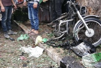 Motosikletə bomba yerləşdirdilər, 6 nəfər öldü 