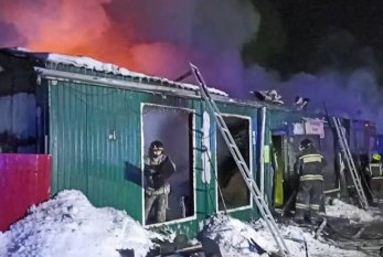 Volqa əlverişsiz hava şəraiti davam edir - 9 ölü, 67 yaralı 