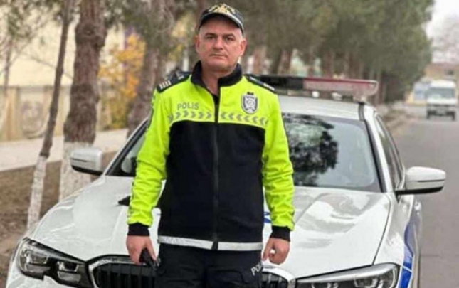 Yol polisi qəfil vəfat etdi - FOTO